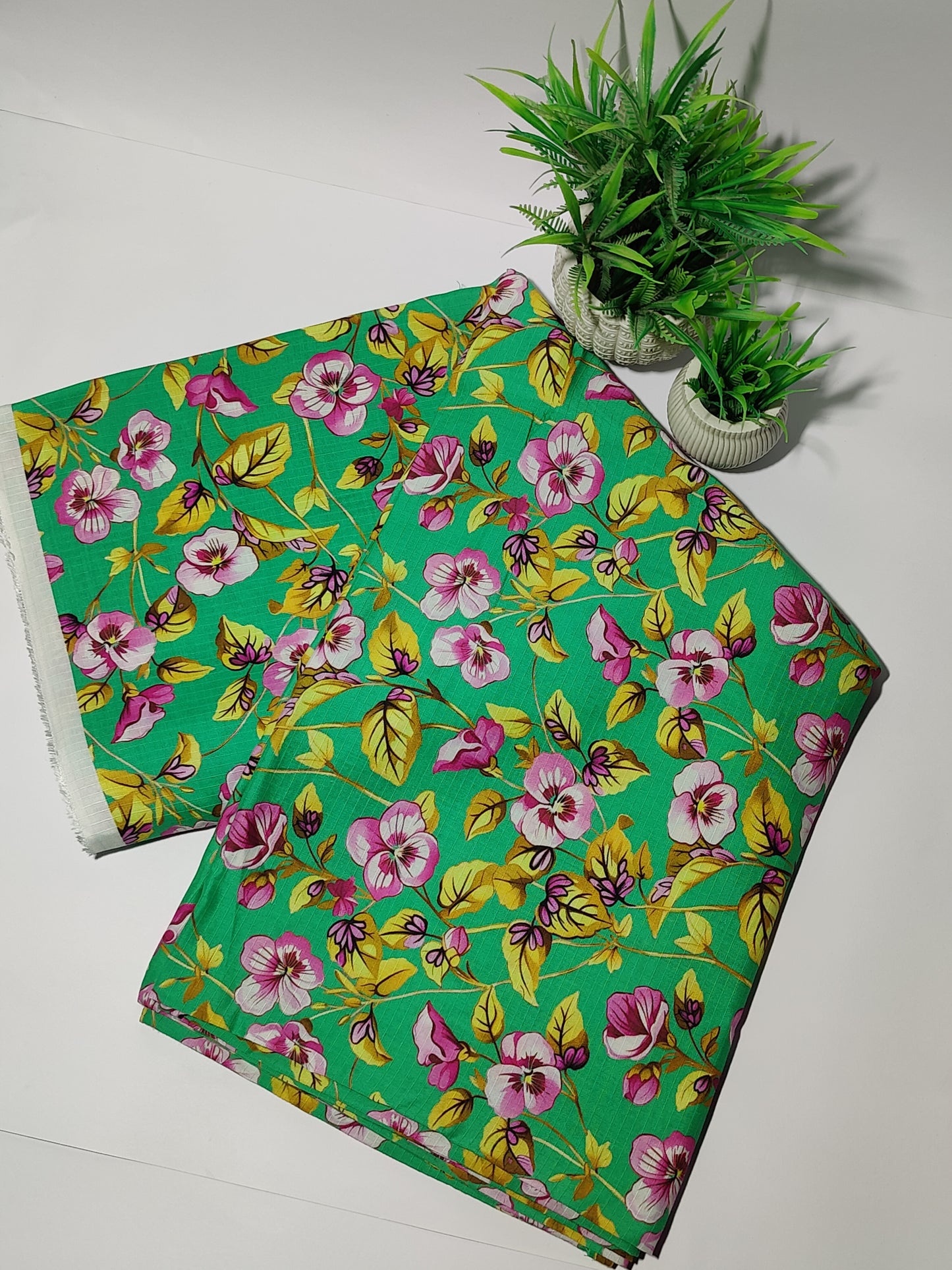 Ladies Bana Dora Lawn Printed Suit - Unstitched- 2 Piece