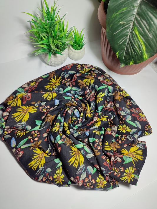 Ladies Bana Dora Lawn Printed Suit - Unstitched- 2 Piece