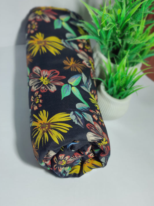 Ladies Bana Dora Lawn Printed Suit - Unstitched- 2 Piece